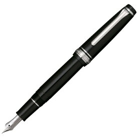 セーラー万年筆｜THE SAILOR PEN プロフェッショナルギア スリム銀 万年筆 中細 ブラック 11-1222-320