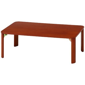 不二貿易｜Fuji Boeki 折脚ローテーブル（ブラウン）KSM-9060BR 12841