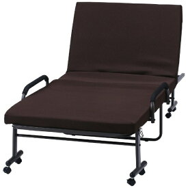 【エントリーで最大全額ポイント還元｜2/5まで】 不二貿易｜Fuji Boeki 低反発折りたたみベッド フリーロック 42段 高床 14743 【代金引換配送不可】