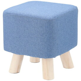 不二貿易｜Fuji Boeki ミニファブリックスツール スクエア ブルー 16446