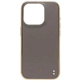HAMEE｜ハミィ ［iPhone 15 Pro（6.1インチ）専用］salistyマットカラー耐衝撃ハードケース スモーキーブラウン 41-956267