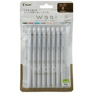PILOT｜パイロット 消せるボールペン フリクションWaai(ワーイ) 8色セット LFW-15-8C [0.5mm]