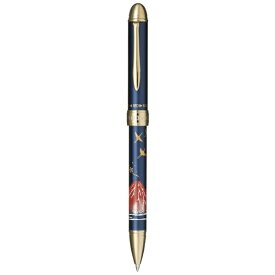 セーラー万年筆｜THE SAILOR PEN 優美蒔絵[富士] 複合筆記具(2色BP+SP) ブルー 16-0352-240