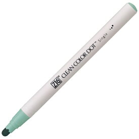 呉竹｜Kuretake 水性ペン　セリース入 ZIG CLEAN COLOR DOT Single( クリーンカラードットシングル) ペールターコイズ TCSD-6100-407S