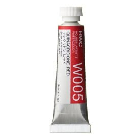 ホルベイン工業｜HOLBEIN WORKS 透明水彩絵具 5ml(2号) W005 キナクリドン レッド 3005