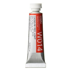 ホルベイン工業 透明水彩絵具 5ml(2号) W014 カドミウム レッド ライト 3014