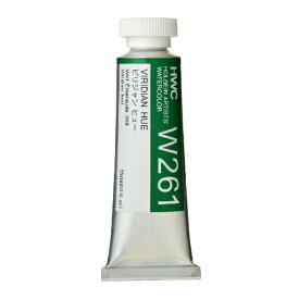 ホルベイン工業｜HOLBEIN WORKS 透明水彩絵具 15ml(5号) W261 ビリジャン ヒュー 3261