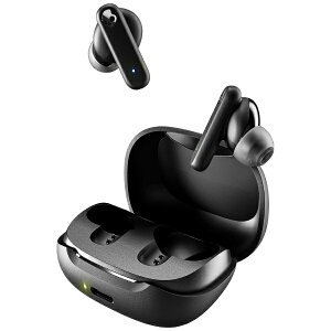 SKULLCANDY�b�X�J���L�����f�B ���S���C�����X�C���z�� SMOKIN BUDS�i�X���[�L���o�b�Y�j True BLACK S2TAW-R740 [���C�����X(���E����) /�J�i���^ /Bluetooth�Ή�]