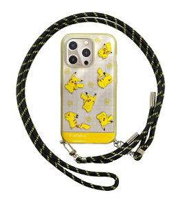 �O���}���f�B�[�Y�bgourmandise iPhone 15 Pro IIII fit ���[�v �|�P�b�g�����X�^�[ �s�J�`���E POKE-879A