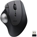 エレコム｜ELECOM マウス トラックボール IST 人工ルビーモデル(Chrome/Mac/Windows11対応) ブラック M-IT10DRBK [IR LED /無線(ワイヤレス) /5ボタン /USB]