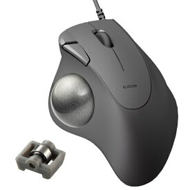 ELECOM｜エレコム マウス トラックボール IST ベアリングモデル(Chrome/Mac/Windows11対応) ブラック M-IT11URBK [IR LED /有線 /5ボタン /USB]