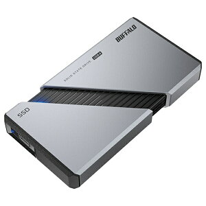 BUFFALObobt@[ SSD-PE2.0U4-SA OtSSD USB-Cڑ PC(Chrome/Mac/Windows11Ή)(PS5Ή) Vo[ [2TB /|[^u^]