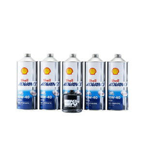 P[AhGkbK&N Ducati EGICEtB^[Zbg KN-153/ShellADVANCE 4T ULTRA 10W-40 5L SET-153-4TU10405