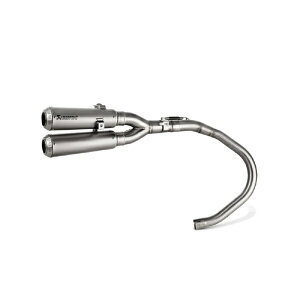 【エントリーで最大全額ポイント還元|11/5迄】 アクラポビッチ|AKRAPOVIC スリップオンライン チタン Monkey125 18-23 チタン/ステンレス S-H125SO5-FFT