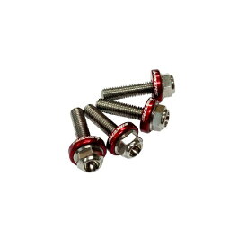 バイカーズ｜BIKERS BIKERS スクリーン用 ステンレスボルト レッド ADV160 23-24 Z900 20-24 Z650 20-25 X-ADV 17-25 レッド C0409-RED
