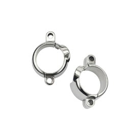 モートーン｜MOTONE CUSTOMS エキゾーストクランプ ステルス T100/T120 (16-25) SpeedTwin900 (16-24) Scrambler900 (17-25) ポリッシュ MMU527