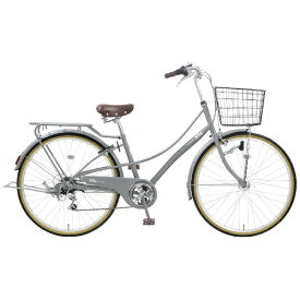 アサヒサイクル｜Asahi Cycle 自転車 ベレッグ マットグレー BES66B [外装6段 /26インチ]2024年モデル【キャンセル・返品不可】 【代金引換配送不可】