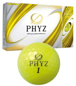 ブリヂストン｜BRIDGESTONE PHYZ イエロー ＜1ダース12球＞2019年モデル BRIDGESTONE GOLF イエロー P9YX [12球（1ダース）]【返品交換不可】