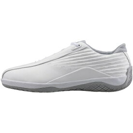 mizuno｜ミズノ 28.0cm 男女兼用 ドライビングシューズ ベアクラッチ BARECLUTCH 幅：2E相当(ホワイト) F1GC2201【返品交換不可】