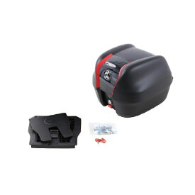 ヘプコアンドベッカー｜HEPCO&BECKER トップケース ジャーニー 汎用タイプ 30 ブラック 610206-SET