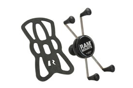 ラムマウント｜RAM MOUNTS Xグリップ（M）スマホホルダー テザー付 1インチボール RAM-HOL-UN10BU P067-9915