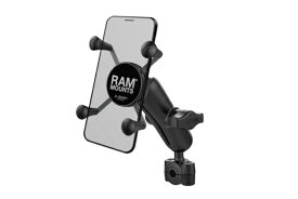 ラムマウント｜RAM MOUNTS Xグリップ（S）＆バーマウントベース（S）セット（標準アーム） φ9.5-15.8mm対応 1インチボール RAM-B-408-37-62-UN7U P074-6438