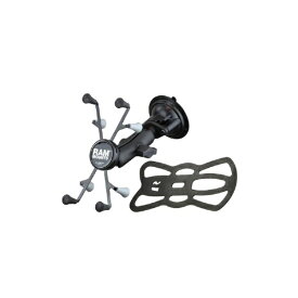 ラムマウント｜RAM MOUNTS Xグリップ（L）＆ツイストロックサクションベースセット（標準アーム） 吸盤径83.8mm 1インチボール RAM-B-166-UN8U RAM-B-166-UN8U