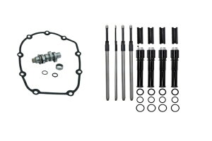 �G�X�A���h�G�X�T�C�N���bS&S Cycle Inc 465C�J��+G.BLK �v�b�V�����b�h�Z�b�g M8 17-21 465C-CAM-BLK-SET