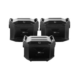 ヘプコアンドベッカー｜HEPCO&BECKER XCEED 3BOXセット ブラック HBS-XCD-ALL-DB