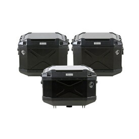 ヘプコアンドベッカー｜HEPCO&BECKER XPLORER 3BOXセット トップケース45+サイドケース40 ブラック HBS-XPR-ALL-40-B
