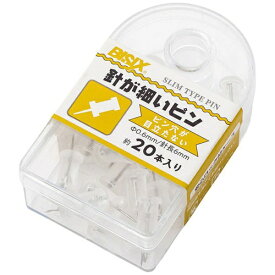ミツヤ｜mitsuya 針が細いピン [Φ0.6mm / 針長6mm / 約20本入り] BX1-GP20