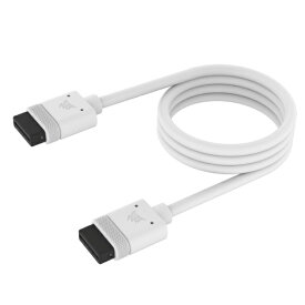 CORSAIR｜コルセア iCUE LINK用 Cable 600mm ストレート/ストレート ホワイト CL-9011127-WW