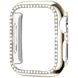 GAACAL｜ガーカル APPLE WATCH 4-6/SE1-3 40MM キラキラ保護フレーム GAACAL シャンパンゴールド GAACAL（ガーカル） シャンパンゴールド W00058SG2