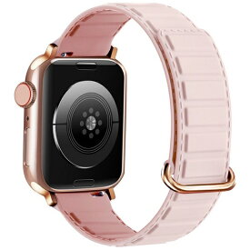 GAACAL｜ガーカル APPLE WATCH 1-11/SE1-3 38/40/41/42(10-11)MM マグネット式シリコンバンド GAACAL シェルピンク GAACAL（ガーカル） シェルピンク W00485PRSA