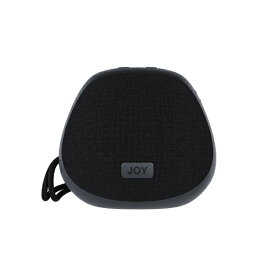 HAPPYPLUGS｜ハッピープラグス ブルートゥーススピーカー ブラック JOY-SPEAKER-BLACK [防滴 /Bluetooth対応]