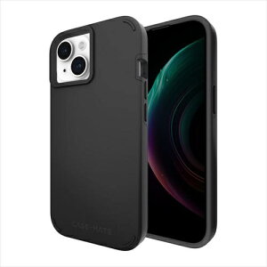 CASEMATE�b�P�[�X���[�g Case-Mate�@iPhone 15/14/13�Ή��@Tough Duo - Black�@�J���[�F �u���b�N Black CM051348