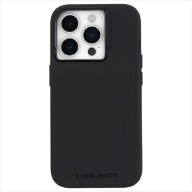 CASEMATE｜ケースメート Case-Mate　iPhone 15 Pro対応　Silicone - Black　シリコーン　カラー： ブラック Black CM051468