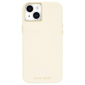 CASEMATE�b�P�[�X���[�g Case-Mate�@iPhone 15 Plus�Ή��@Silicone - Beige�@�J���[�F �x�[�W�� CM051564