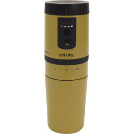 マクロス｜macros CAFERAVEL オールインワンコーヒーメーカー オーカーマスタード MEK-107OM [ミル付き]