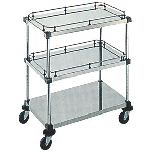 カンダ|Kanda 弁慶シェルフワゴン 3段 6-3-GB-2B-10