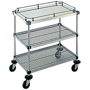 カンダ|Kanda 弁慶シェルフワゴン 3段 4-3-GB-2M-10