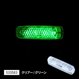 JET INOUE｜ジェット・イノウエ LED 車高灯ランプNEO クリアー/グリーン 533583