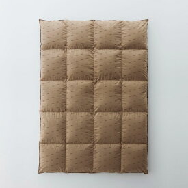 NANGA｜ナンガ リサイクルダウン 羽毛布団 DOWN DUVET SINGLE シングルサイズ MOCHA [シングル(150×210cm)]