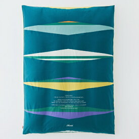 NANGA｜ナンガ 【掛け布団カバー】 DUVET COVER NANGA RHOMBOID MOUNTAIN S シングルサイズ FOREST GREEN [シングルサイズ]