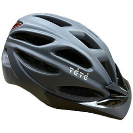 徳島双輪 自転車用ヘルメット テテ TETE 和 NAGOMI 〜零弐〜ライト付き(Mサイズ：54〜58cm/蝋色 ろういろ)8351【返品不可】