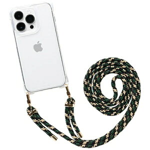 HAMEE�b�n�~�B [iPhone 14 Pro��p]ULTRA FINE 4�p�X�g���b�v�z�[���t�N���A�P�[�X �V�����_�[�X�g���b�v�t�� �J���t���O���[�� 661-053132