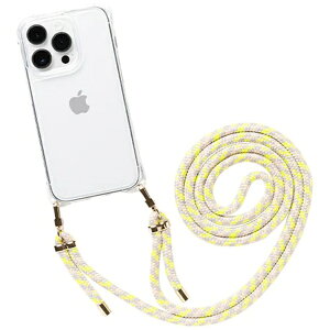 HAMEE�b�n�~�B [iPhone 14 Pro��p]ULTRA FINE 4�p�X�g���b�v�z�[���t�N���A�P�[�X �V�����_�[�X�g���b�v�t�� �m���f�B�b�N�C�G���[ 661-053149
