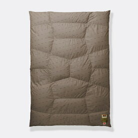 NANGA｜ナンガ 羽毛布団 DOWN DUVET SINGLE DX (PENTAGON) MOCHA [シングル(150×210cm)]