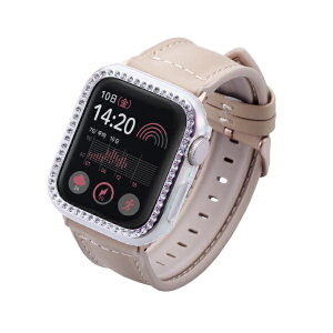 ELECOM�b�G���R�� �A�b�v���E�H�b�` �J�o�[ Apple Watch SE3 / SE2 / SE1 ( ��3 / 2 / 1����) / Series 6 / 5 / 4 [ 40mm ] �o���p�[ �n�[�h �P�[�X ���ʕی� ���C���X�g�[�� &me �I�[�����N���A �I�[�����N���A AW-23