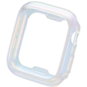 ELECOM�b�G���R�� �A�b�v���E�H�b�` �J�o�[ Apple Watch SE ( ��2���� / ��1���� ) / Series 6 / 5 / 4 [ 40mm ] �o���p�[ �\�t�g �P�[�X ���ʕی� &me �I�[�����N���A AW-23EBPUACR